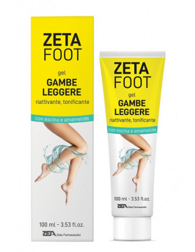 Zetafoot Gel Gambe Leggere 100 Ml