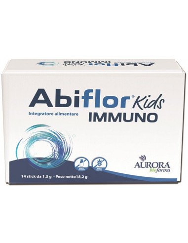 Abiflor Kids Immuno 14 Stick Orosolubili - Aurora Biofarma Srl
