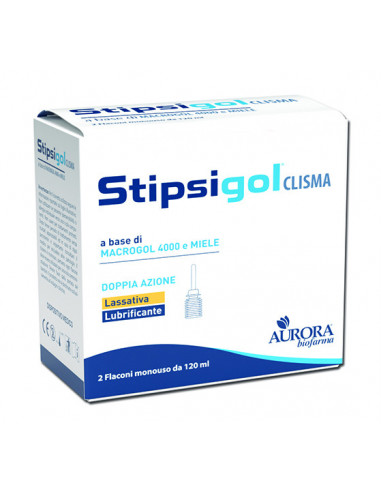 Stipsigol Clisma 2 X 120 Ml - Aurora Biofarma Srl
