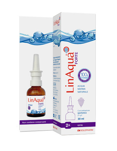 Spray Ipertonico Nasale Decongestionante Linaqua Forte 30 Ml