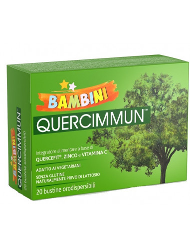 Quercimmun Bambini 20 Bustine Orosolubili - Scharper Spa