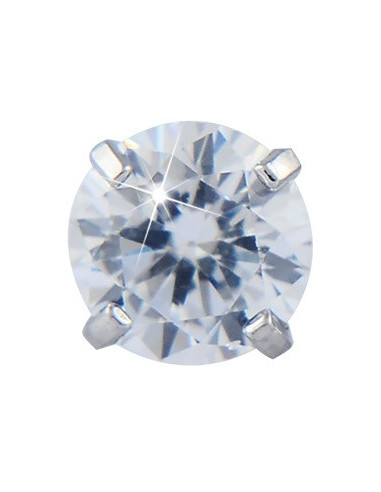 Tiffany Cubico 4mm Cristallo