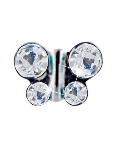 Farfalla 6mm Cristallo