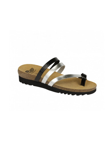 Calzatura Alma Synthetic Patent Womens Black/silver 38 Tomaia Simil Vernice+similpelle Laminata Fodera Tomaia Feltro Sottopiede