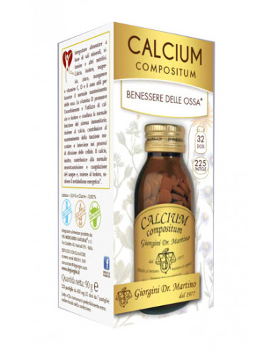 Calcium Compositum 225 Pastiglie - Dr.giorgini Ser-vis Srl