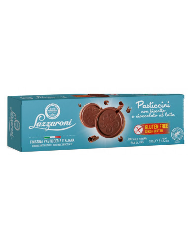Pasticcini Biscotto/cioccolato Al Latte 100 G - D.lazzaroni & C. Spa