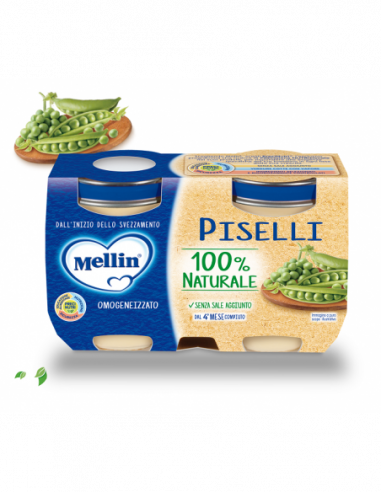 Omogeneizzato Piselli 2 X 125 G