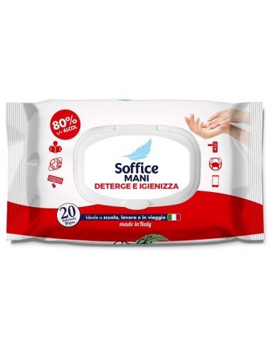 Soffice Salvietta Igienizzante Mani...