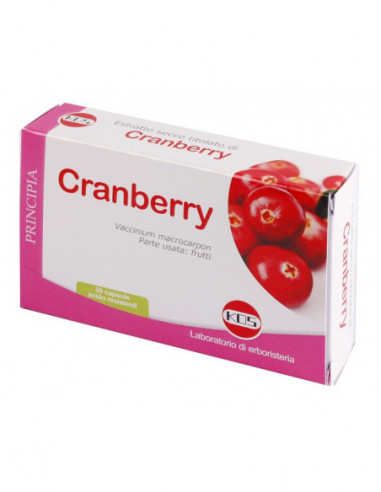 Cranberry Estratto Secco 30 Capsule - Kos Srl
