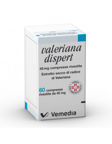 Valeriana Dispert*60 Cpr Riv 45 Mg - Vemedia Pharma Srl