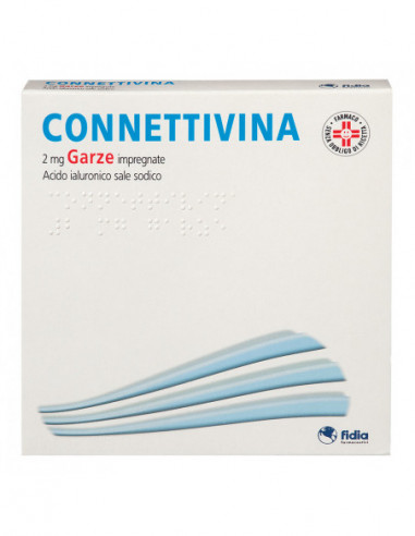 Connettivina*10 Garze 2 Mg 10 Cm X 10 Cm - Fidia Farmaceutici Spa