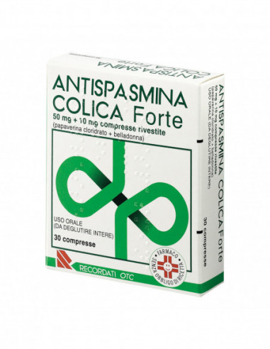 Antispasmina Colica*forte 30 Cpr Riv 10 Mg + 50 Mg - Recordati Spa