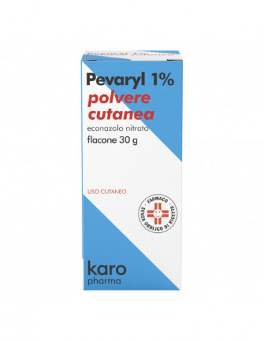 Pevaryl*polv Cutanea 30 G 1%