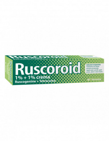 Ruscoroid Crema Rettale 40 G 1% + 1%