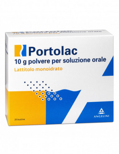 Portolac 20 Bust Polv Orale 10 G