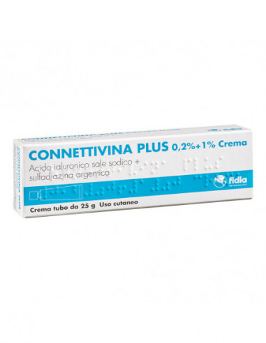 Connettivina Plus*crema Derm 25 G - Fidia Farmaceutici Spa