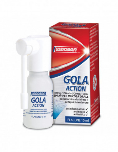 Gola Action Spray Mucosa Orale 0,15%...