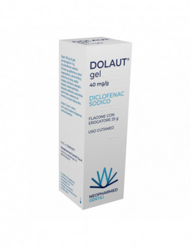 Dolaut Gel Spray 25 G 40 Mg/g