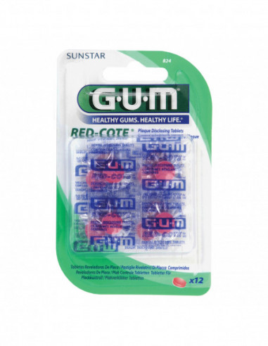 Gum Red-cote Riv Placca 12 Pastiglie