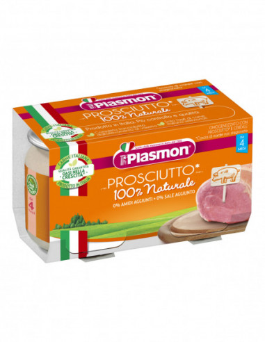 Plasmon Omogeneizzato Prosciutto Cotto 120 G X 2 Pezzi - Plasmon (heinz Italia Spa)