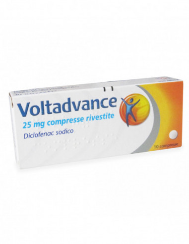Voltadvance*10 Cpr Riv 25 Mg
