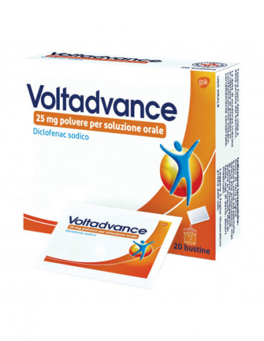 Voltadvance*20 Bust Polv Orale 25 Mg