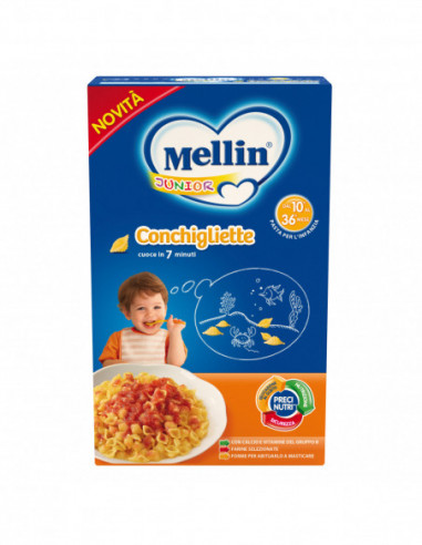 Mellin Junior Conchigliette 280 G