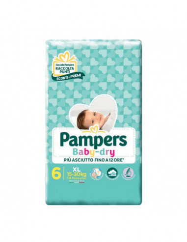 PANNOLINI PER BAMBINI PAMPERS BABY...