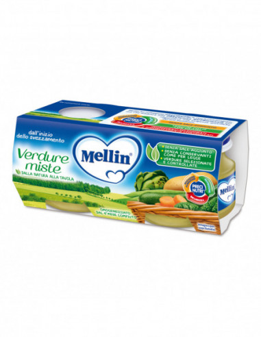 Mellin Omogeneizzato Verdure Miste 2...