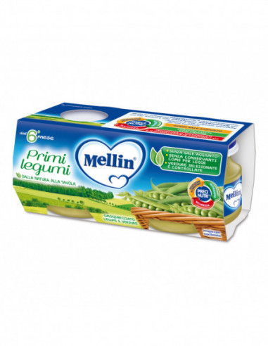 Mellin Omogeneizzato Primi Legumi 2 X...