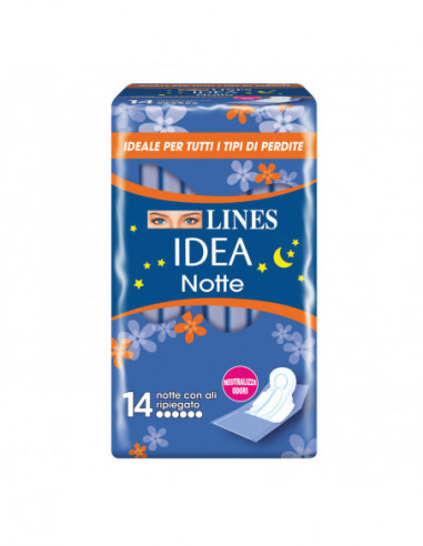 Lines Idea Notte Con Ali Ripiegate 14...