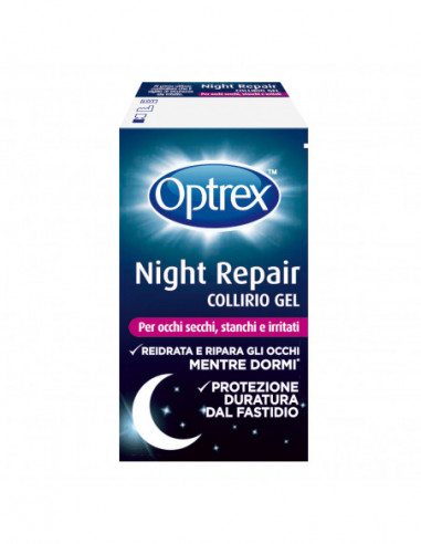 Gel Oculare Optrex Night Repair Collirio Gel 10 Ml - Reckitt Benckiser H.(it.) Spa