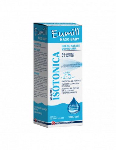 Eumill Naso Baby Spray Soluzione Isotonica 100 Ml - Recordati Spa