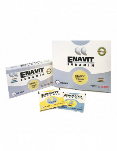 Enavit Sudamin Polvere 14 Bustine + Gel 14 Bustine - Inlinea Srl