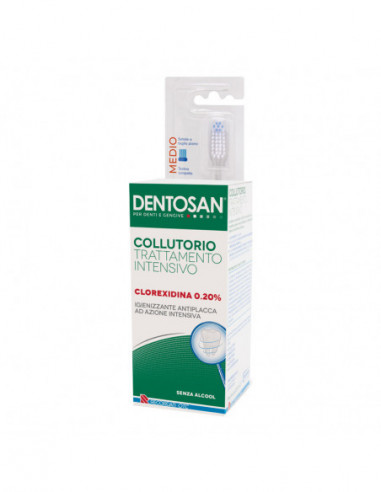 Dentosan Collutorio Monodose Intensivo 0,20% 15 Bustine Da 10 Ml - Recordati Spa