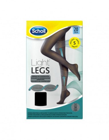 Scholl Lightlegs 20 Denari Taglia S Colore Nero 1 Paio - Dr.scholls Div.rb Healthcare