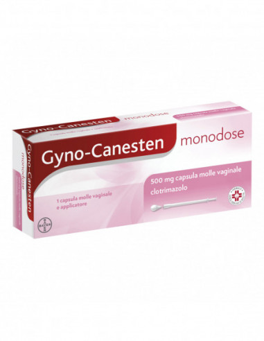 Gynocanesten Monodose 1 Cps Vag 500 Mg
