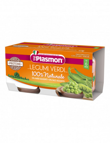 Plasmon Omogeneizzato Legumi Verdi 2...