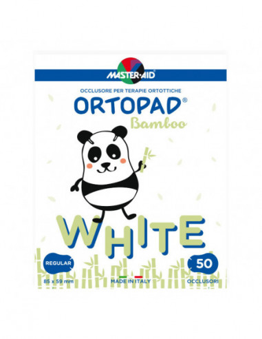 Cerotto Oculare Per Ortottica Ortopad Bianco Regular 50 Pezzi - Pietrasanta Pharma Spa