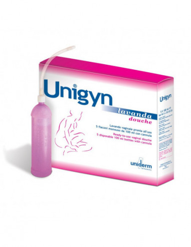Unigyn Lavanda Vaginale 5 Flaconi 100 Ml