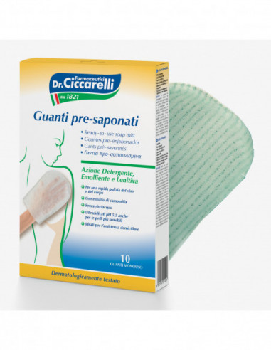 Ciccarelli Guanto Presaponato 10 Pezzi
