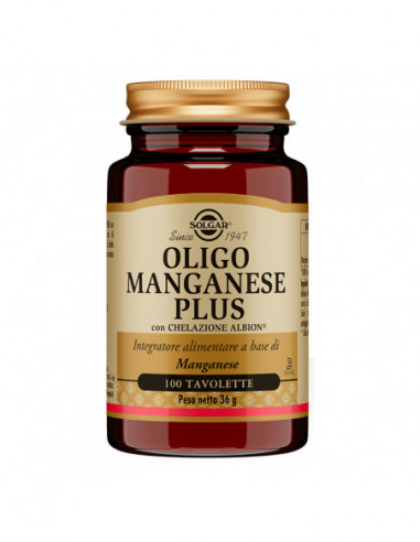 OLIGO MANGANESE PLUS 100 TAVOLETTE