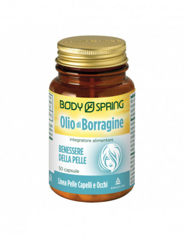 Body Spring Olio Di Borragine 50 Capsule Molli - Angelini Spa
