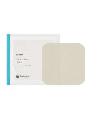 Brava Piastra Protettiva Per Stomia 10x10 Cm 10 Pezzi - Coloplast Spa