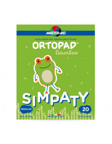 Cerotto Oculare Per Ortottica Ortopad Simpaty Regular 5,7x8,2 20 Pezzi - Pietrasanta Pharma Spa