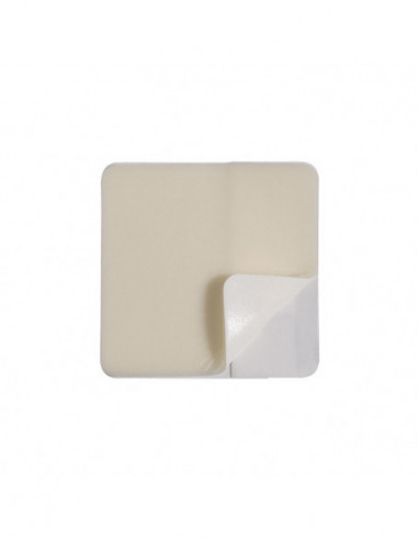 Medicazione In Schiuma Di Poliuretano Tristratificata Adesiva Askina Transorbent 10x10cm 5 Pezzi - B.braun Milano Spa