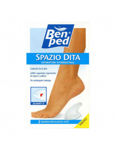 Benped Separatore Dita Medio 2 Pezzi