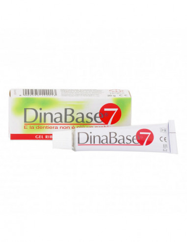 Dinabase 7 Ribas Adesivo Dentiere