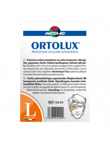 Cerotto Trasparente Con Valva Ortolux L