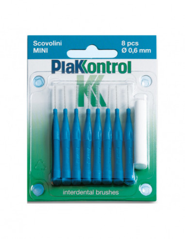 Plakkontrol Minigrip Scovolino 1,5 Mm 6 Pezzi - Ideco Srl